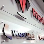 Vehicle Graphics lobby dimensional indoor logo 300x225 150x150