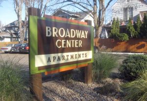 Attractive Apartment Welcome Sign